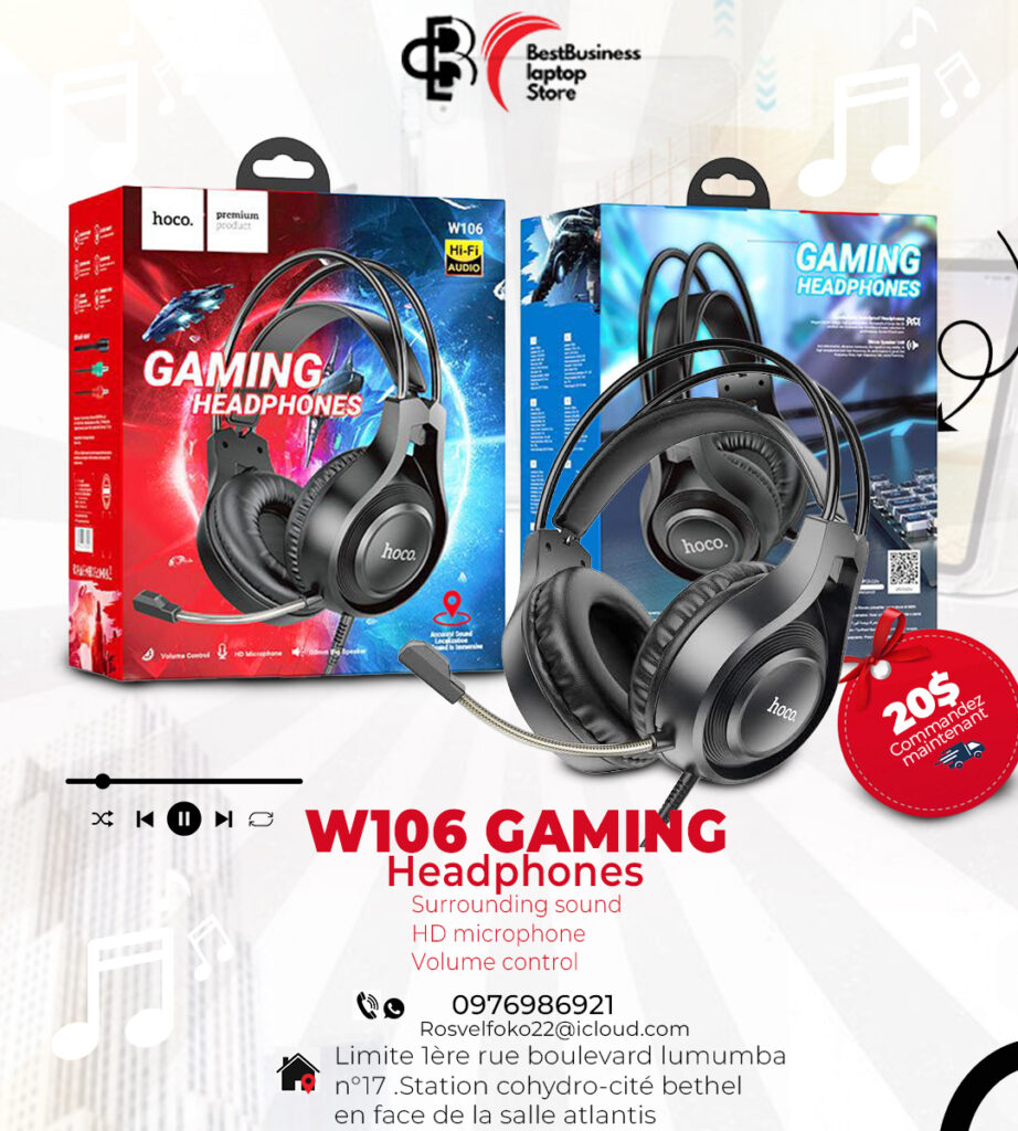 casque-GAMER hoco